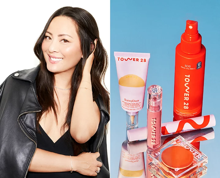 Portrait of Tower 28 founder Amy Liu