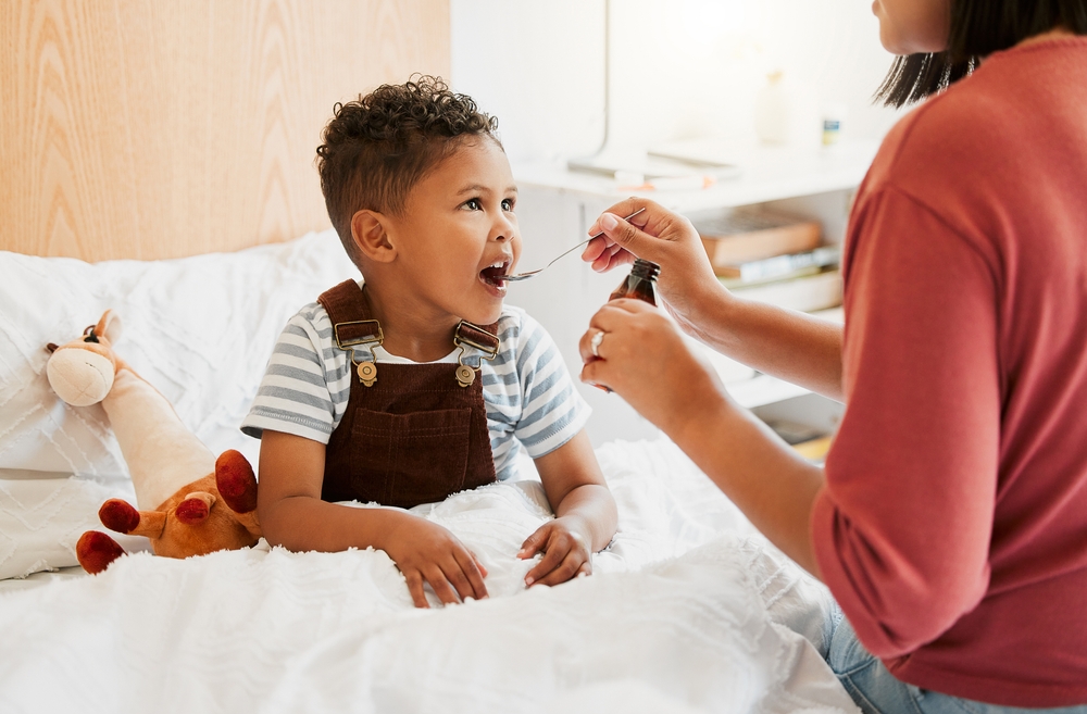 A selection of kids' immune system vitamins showing different shapes and colors.