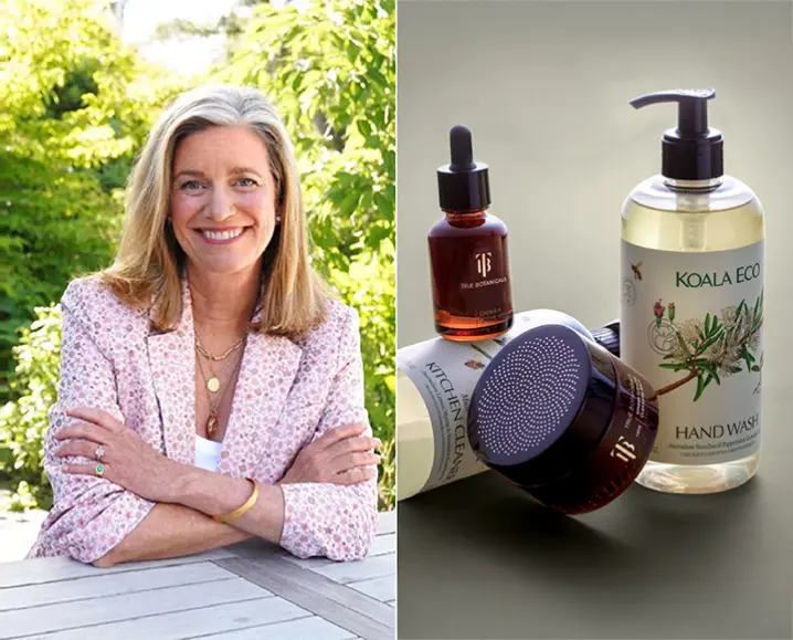 Sustainable skincare product in eco-friendly, post-consumer recycled packaging