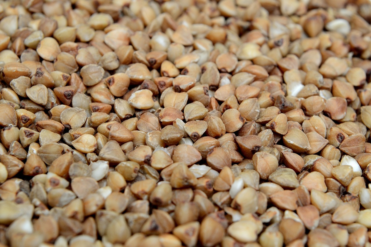 Close-up macro shot of a nutrition facts and ingredients label on a food package