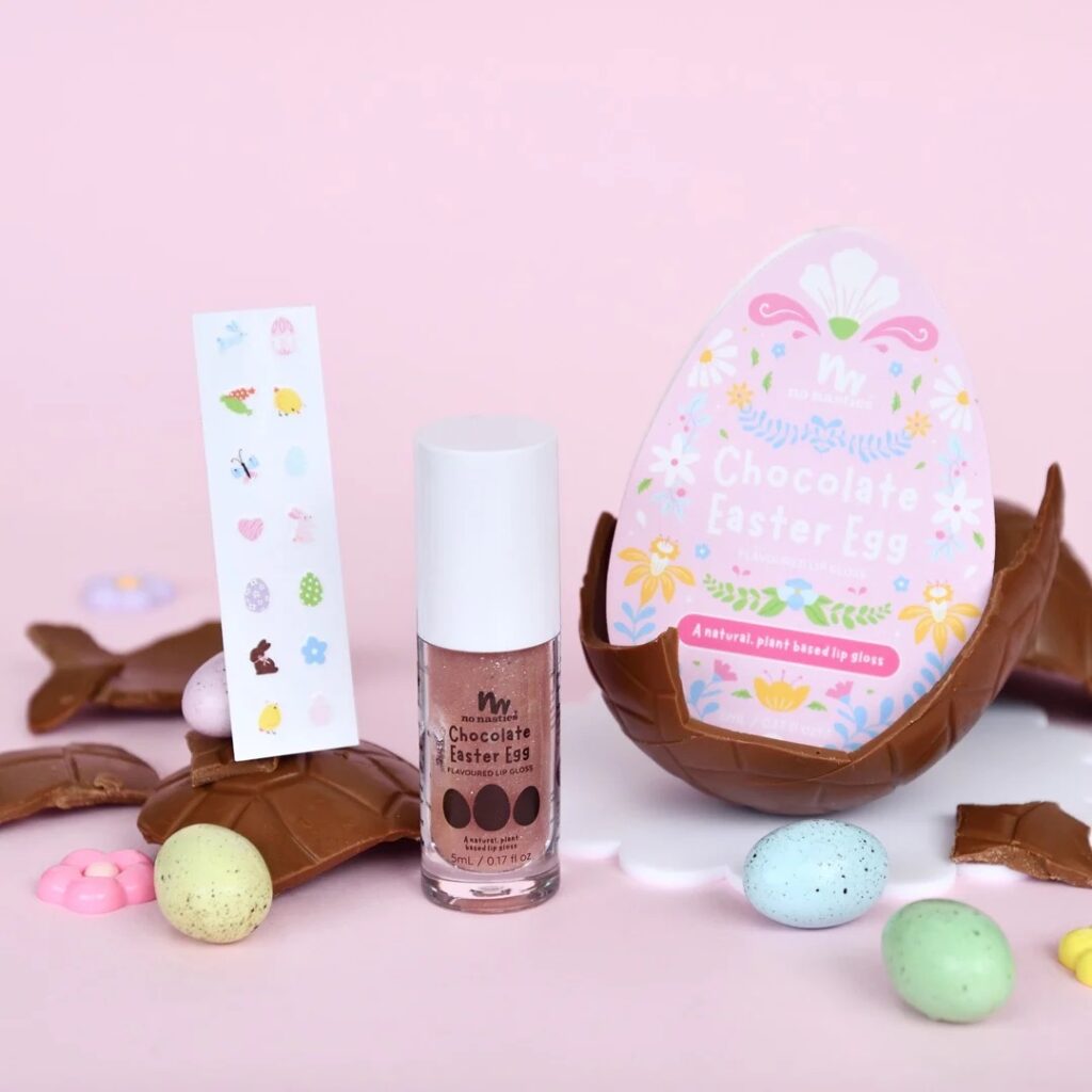 No Nasties Easter themed lip gloss gift set.